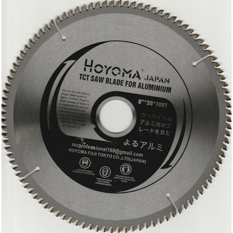 Hoyoma Circular Saw Blade TCT 8"x100T