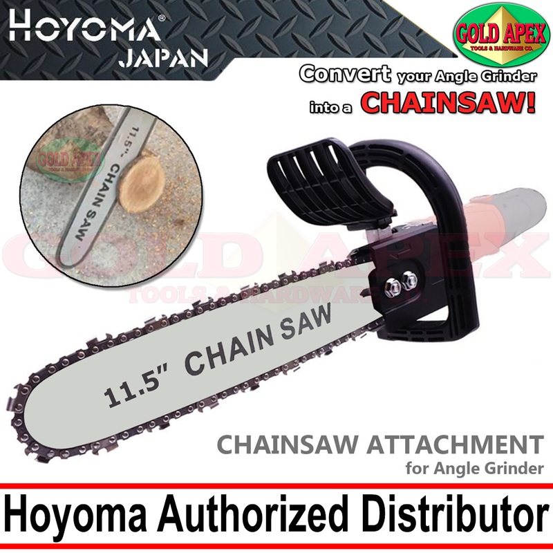 Hoyoma Chainsaw Stand Attachment for 4" Angle Grinder