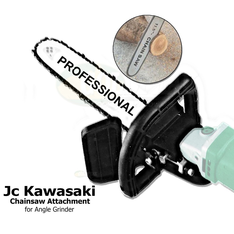J.C. Kawasaki Chainsaw Attachment for Angle Grinder
