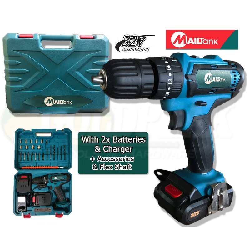 Mailtank SH190 Cordless 32V Hammer Drill / Driver