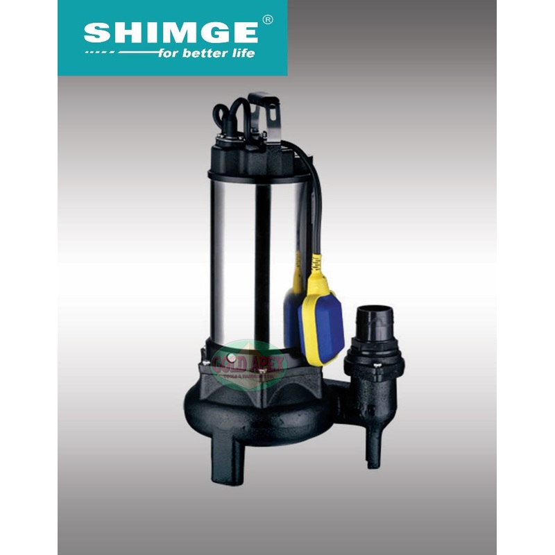 Shimge WQ(D)S Stainless Steel Submersible Sewage Pump