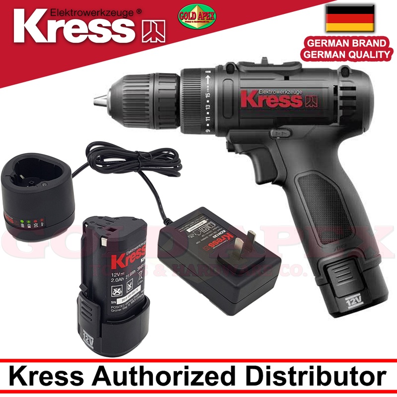 Kress KU200 Cordless Drill / Driver (12v)