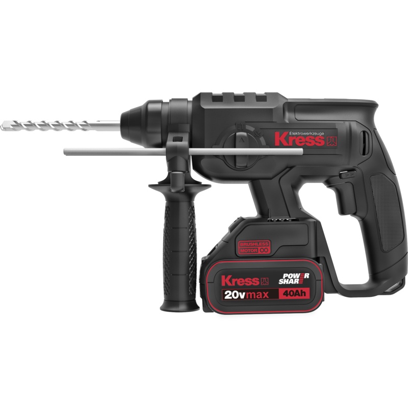 Kress KU390 Brushless Cordless Rotary Hammer (20v)