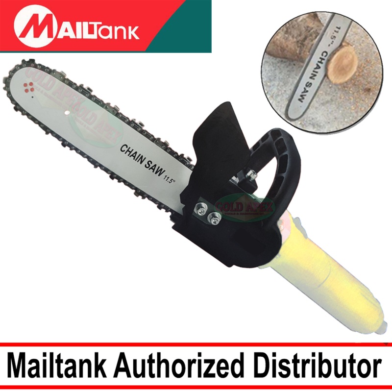 Mailtank Chainsaw Stand Attachment for 4" Angle Grinder