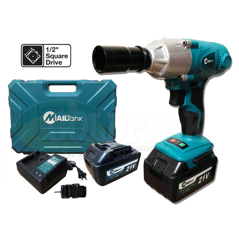 Mailtank SH-53 21V Cordless Impact Wrench 1/2" Drive