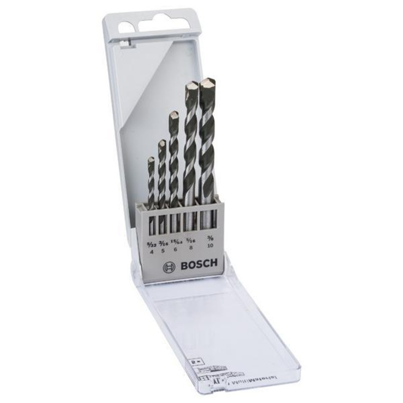 Bosch 5 Pcs Multi Material Multi-Purpose Drill Bit Set