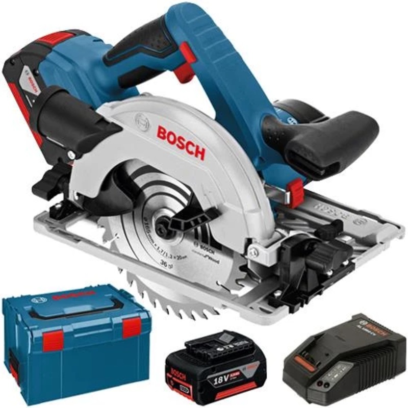 Bosch GKS 18V-57 G Cordless Circular Saw SET