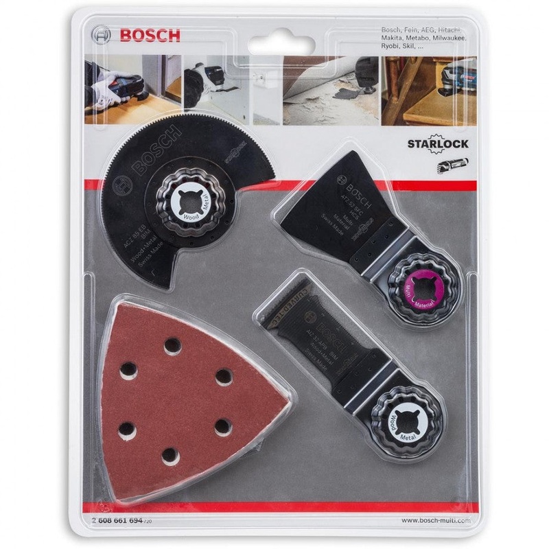 Bosch Oscillating Multi-Tool Starlock 13PCS Accessory Set All in One OMT