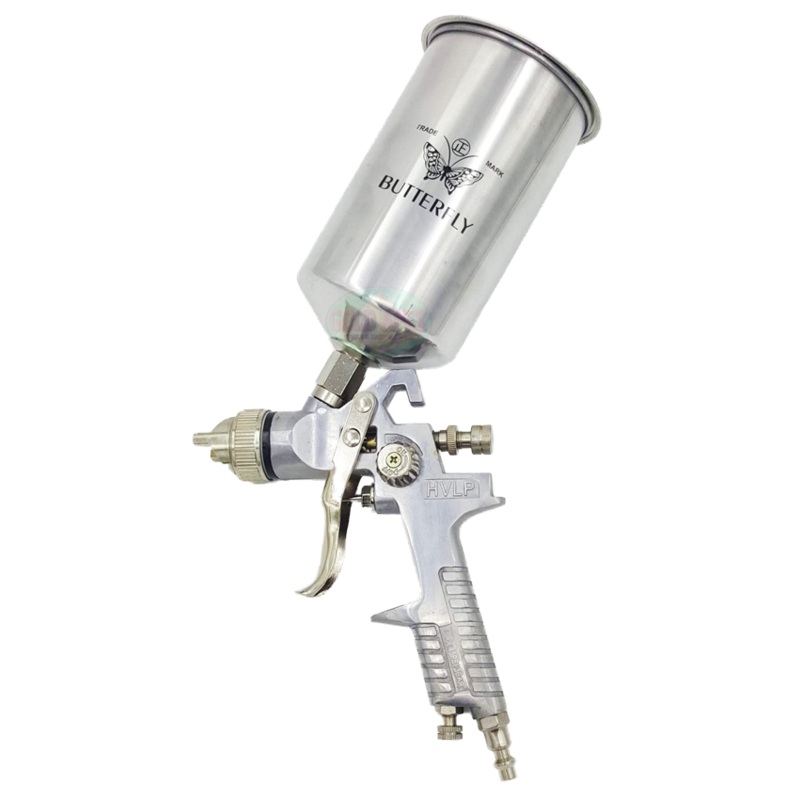 Butterfly #627 Gravity Type Pneumatic Air Spray Gun (0.6L)