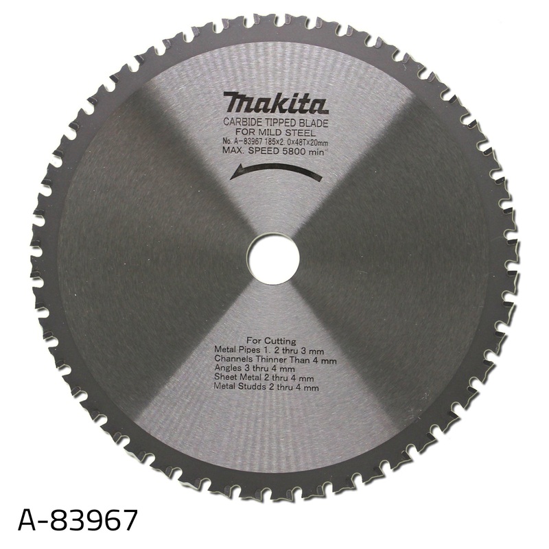 Makita A-83967 Metal Cutting Blade 185x20MM, 48 Teeth