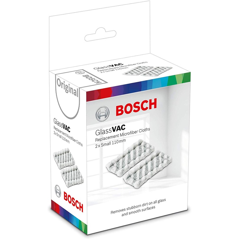 Bosch Small Replacement Microfiber Cloths for GlassVAC