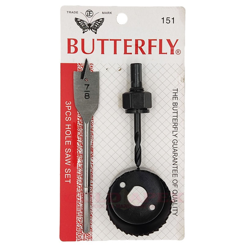 Butterfly #151 Hole Saw Set