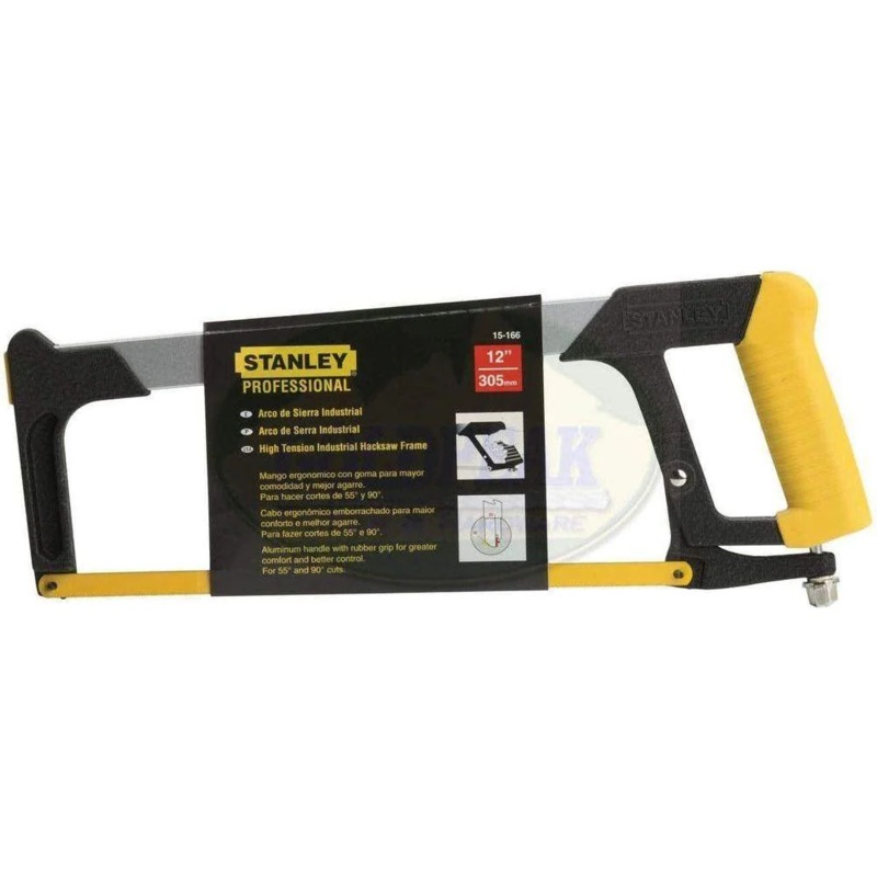 Stanley 15-166 Professional Steel Hacksaw Frame 12"