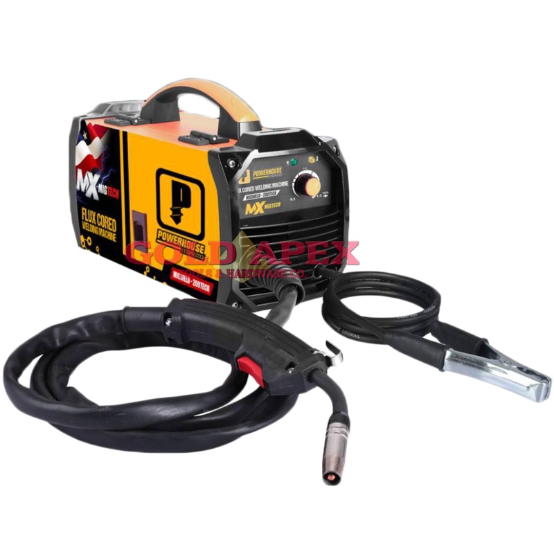Powerhouse MIGWELD-200TECH Flux Cored DC Inverter Welding Machine (Fluxcored) MIGWELD 200