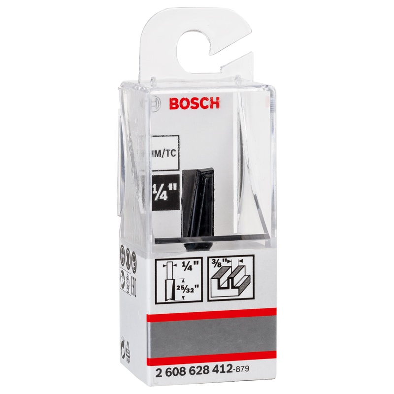 Bosch 2608628412 Straight Router Bit 1/4" x 3/8"