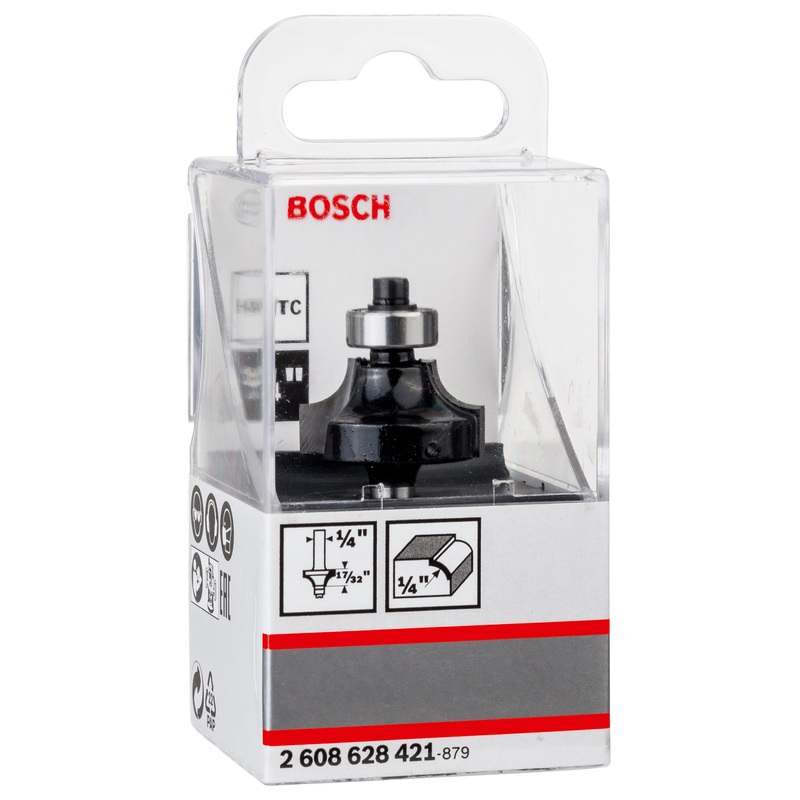 Bosch 2608628421 Beading Router Bit 1/4" x 1/4"