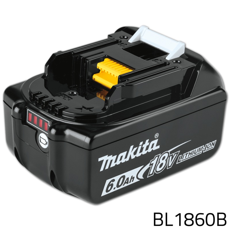Makita BL1860B 18V 6.0Ah Lithium-Ion Battery (LXT Series)