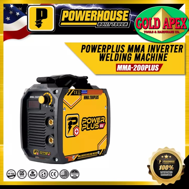 Powerplus MMA-200Plus DC Inverter Welding Machine
