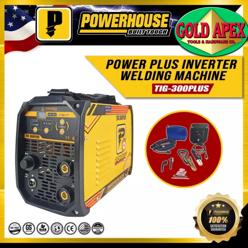 Powerplus TIG 300Plus 2in1 (TIG/MMA) DC Inverter Welding Machine