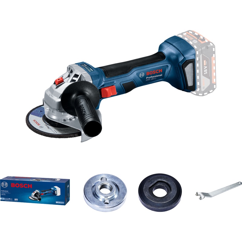 Bosch GWS 180-LI Cordless Angle Grinder (Bare Tool)
