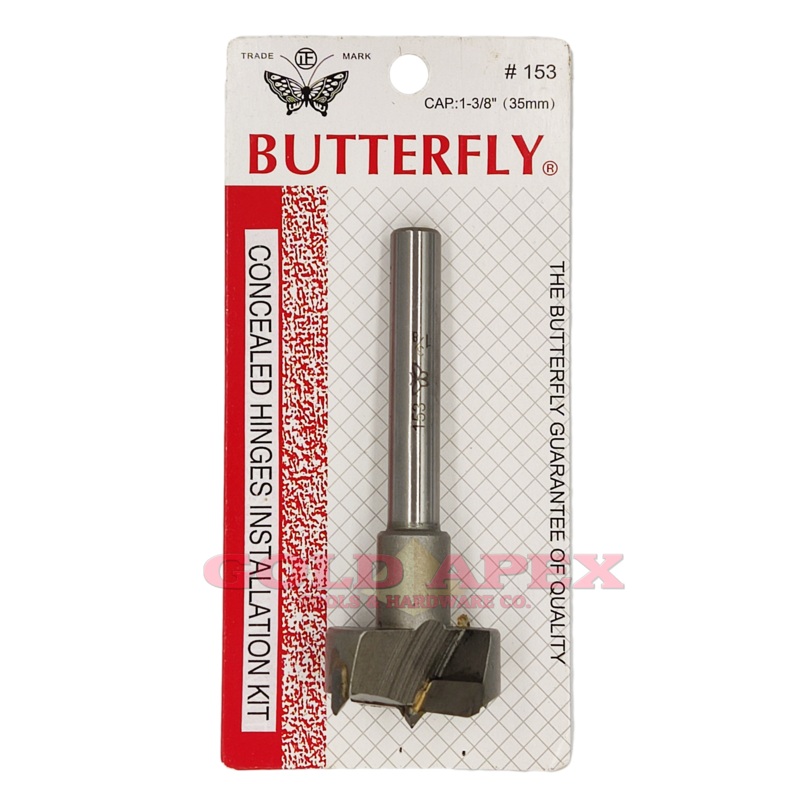 Butterfly Concealed Hinges Installation Kit