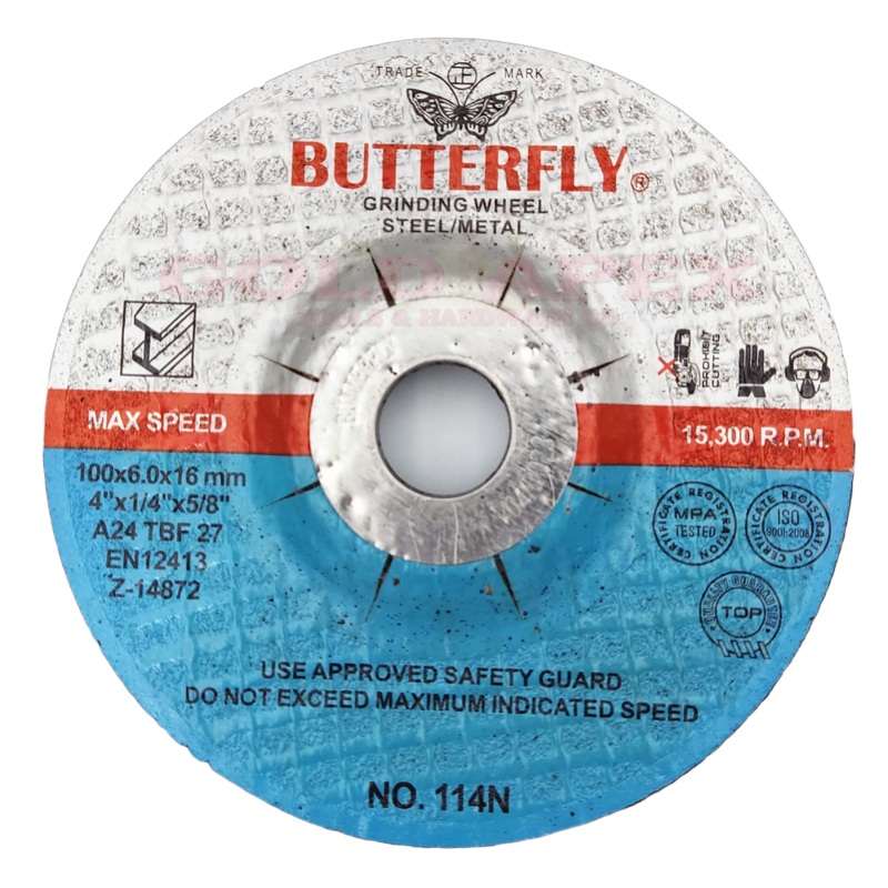 Butterfly Grinding Disc 4" for Metal