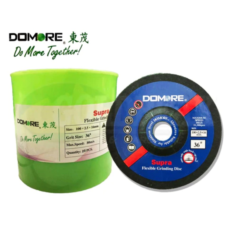 Domore Flexible Grinding Disc 4" for Metal