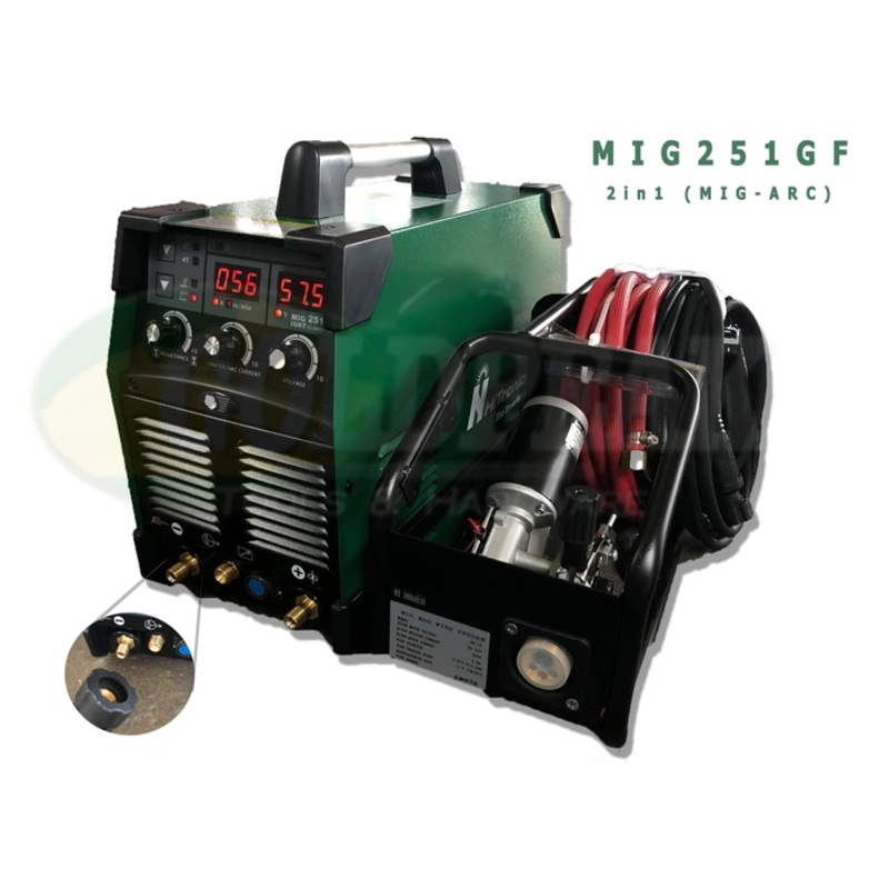 Hi-Tronic MIG 251GF DC Inverter Welding Machine 2in1 (MIG/ARC)