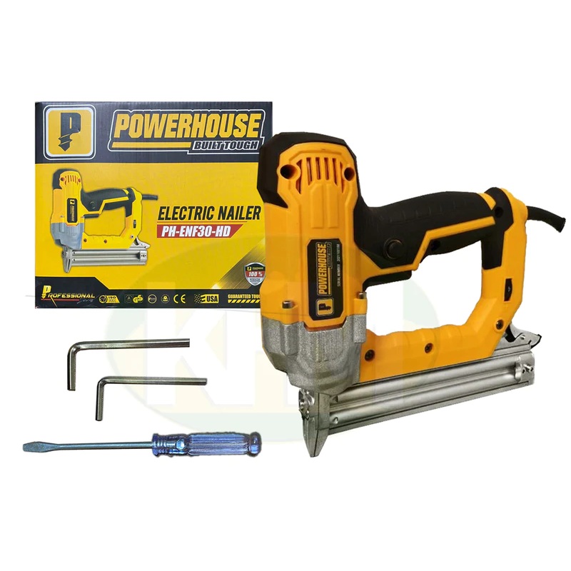 Powerhouse PH-ENF30-HD Electric Brad Nail Gun / Nailer 30mm