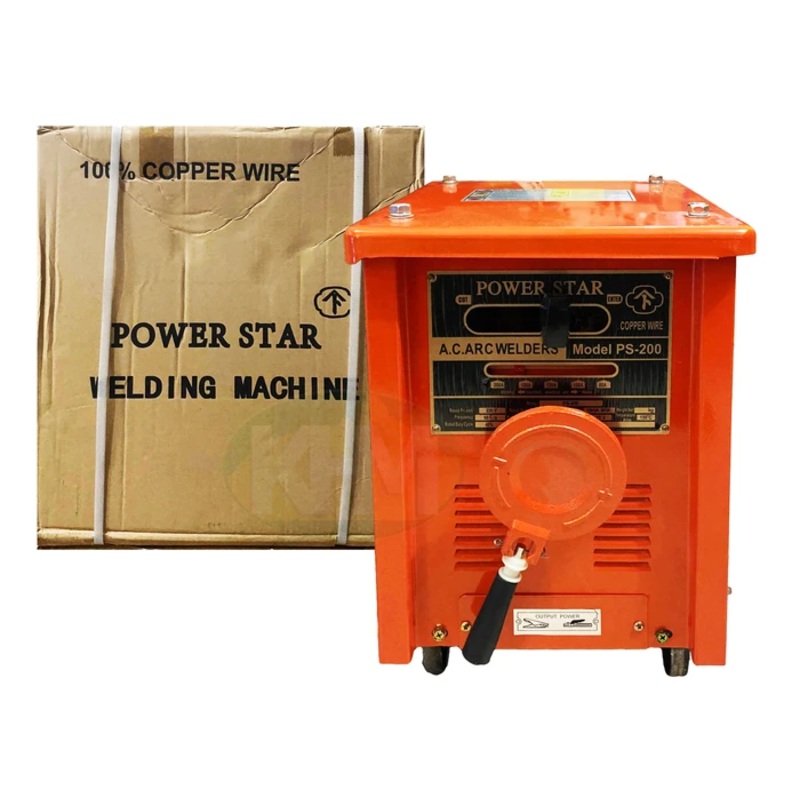 Powerstar PS-200 Welding Machine 200A Pure Copper (Commercial Type)