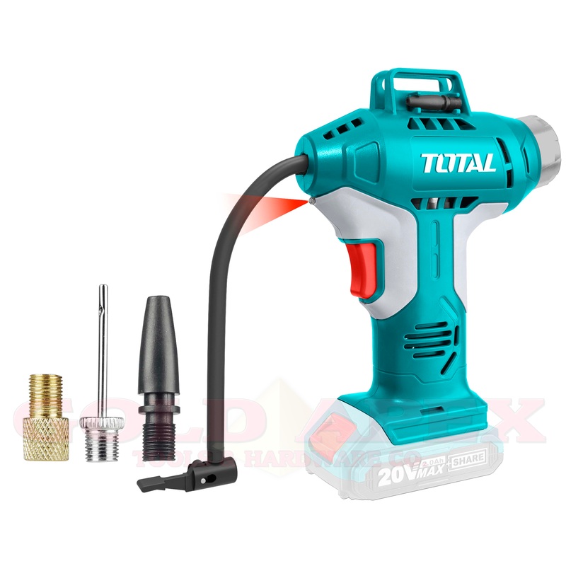 Total TACLI2001 20V Cordless Auto Air Compressor / Tire Inflator 150PSI (Bare Tool)