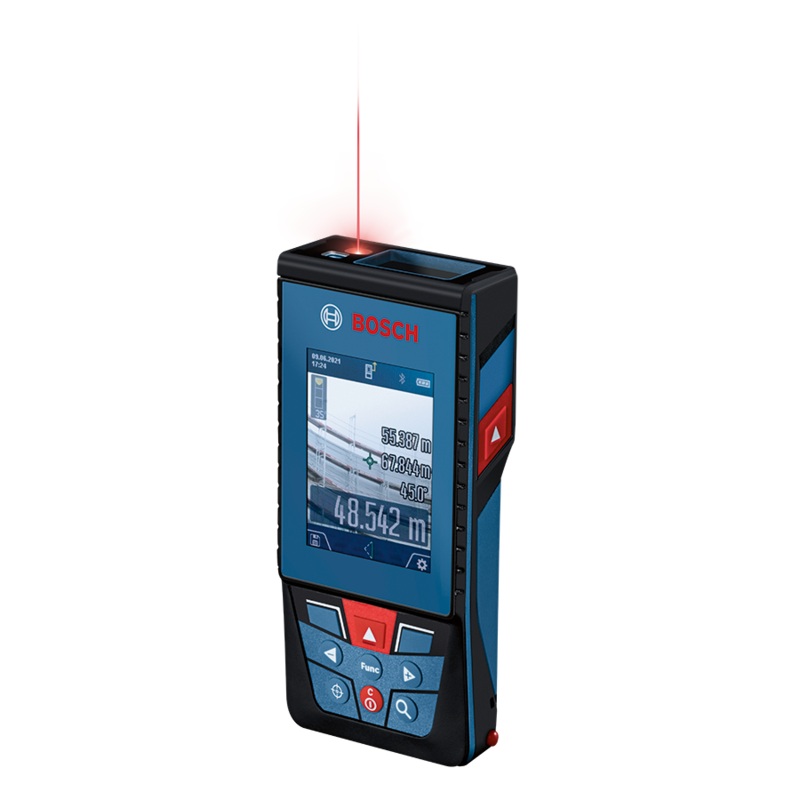 Bosch GLM 100-25 C Laser Rangefinder / Distance Measurer with Camera [100 meters]