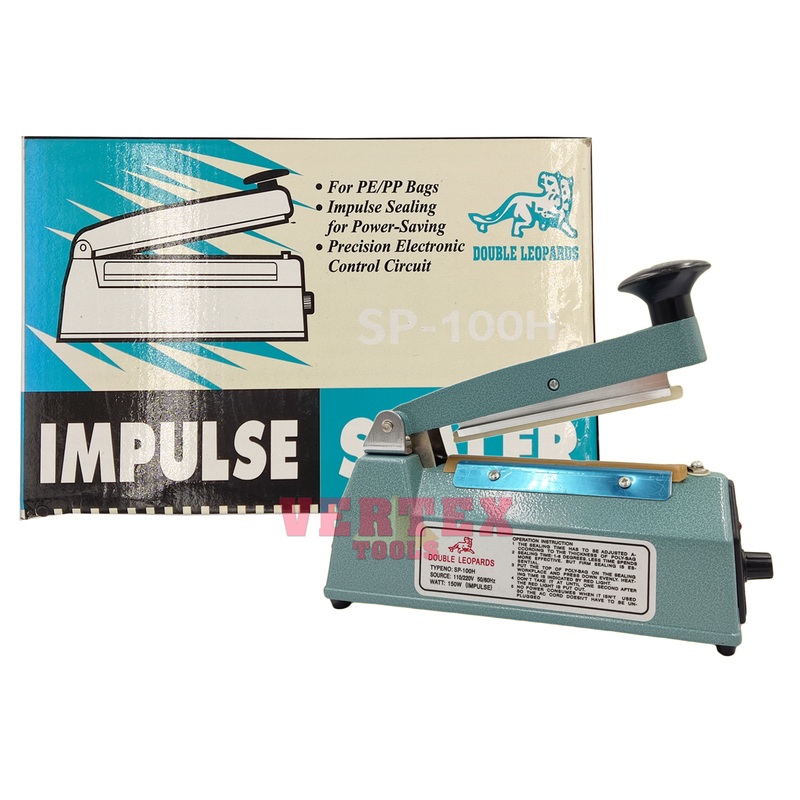Double Leopard SP-100H Impulse Sealer 4"