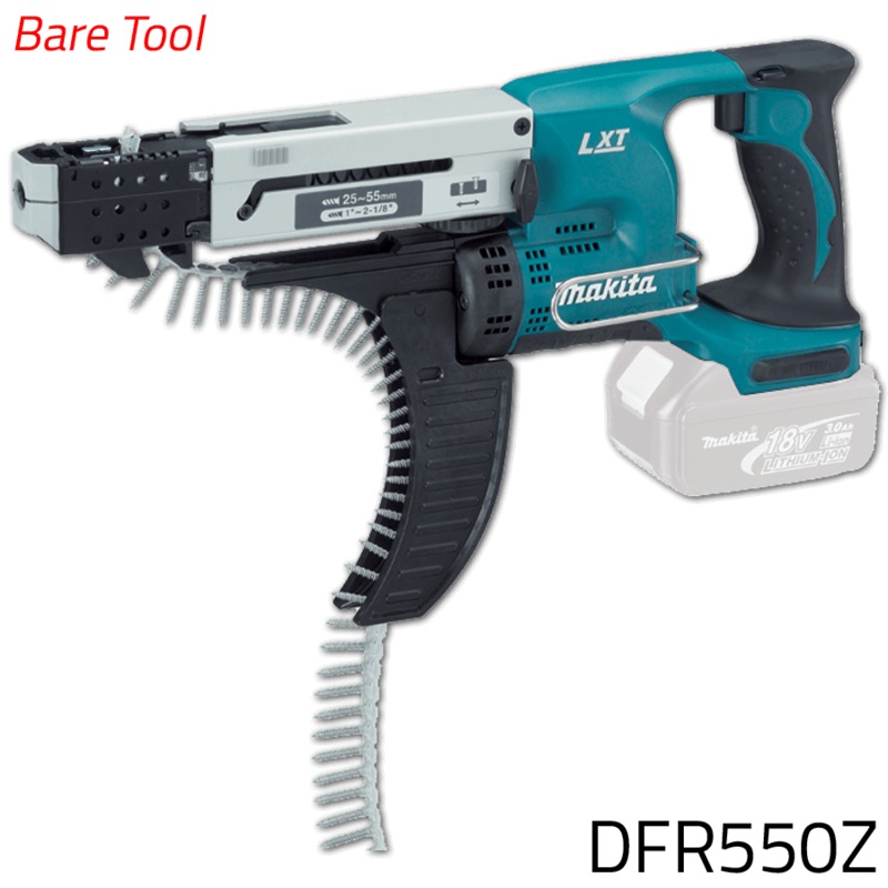 Makita DFR550Z 18V Cordless Auto Feed Screwdriver w/ Silent Clutch (LXT-Series) [Bare Tool]