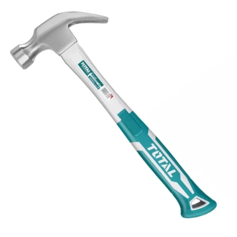 Total Claw Hammer with Fiberglass Handle