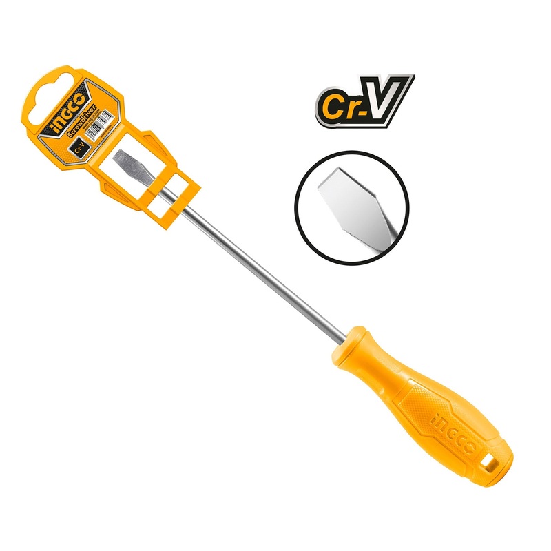 Ingco Flat Screwdriver (Slotted)
