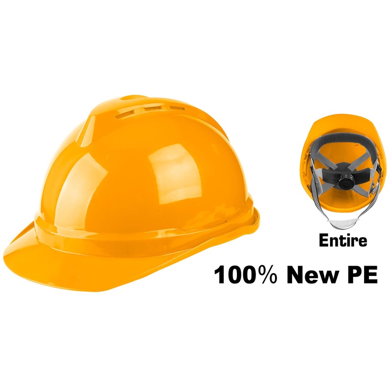 Ingco Hard hat / Construction Helmet (V-Type)