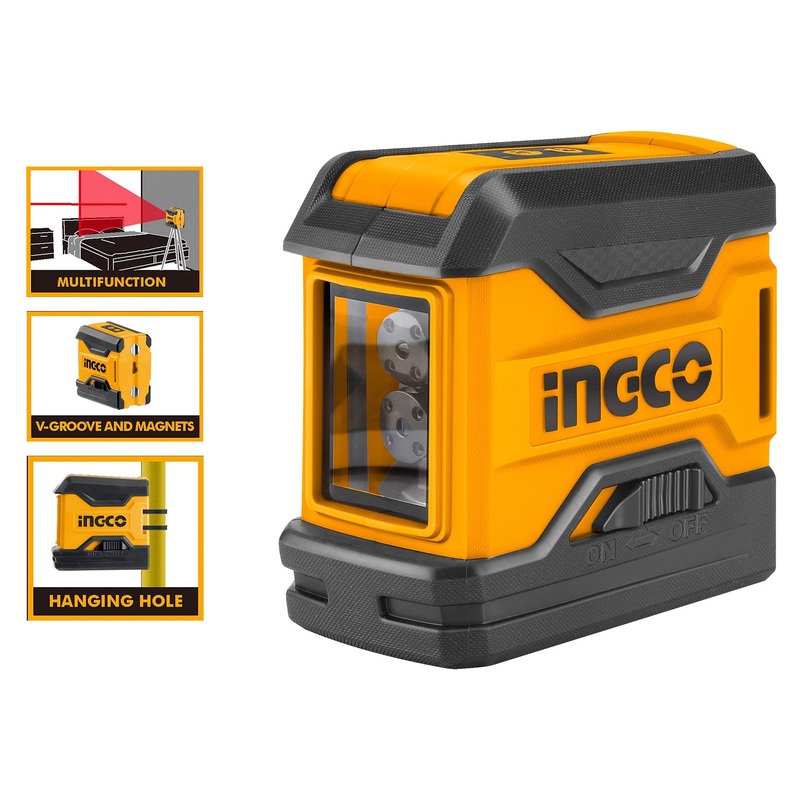 Ingco HLL156508 Line Laser Level (Cross Line) [15 meters]