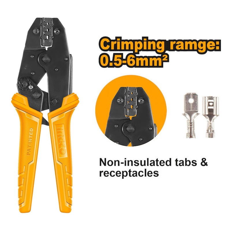 Ingco HRCPC0506 Ratchet Crimping Plier