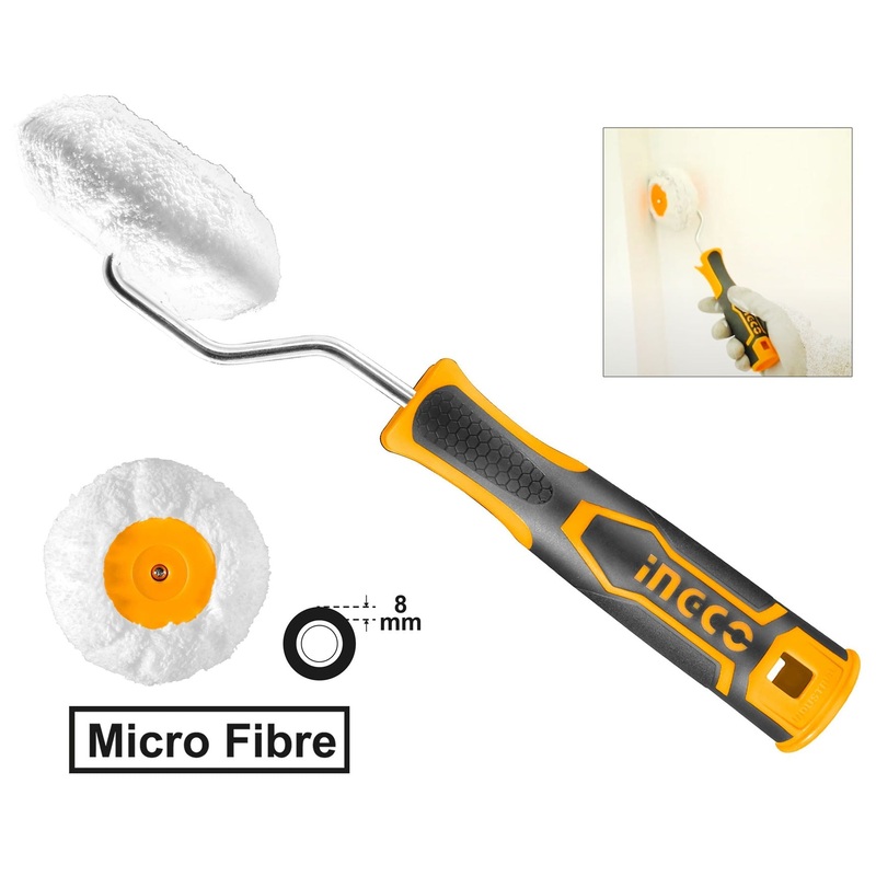 Ingco HRHT360501C Corner Paint Roller 2" (Micro Fiber)