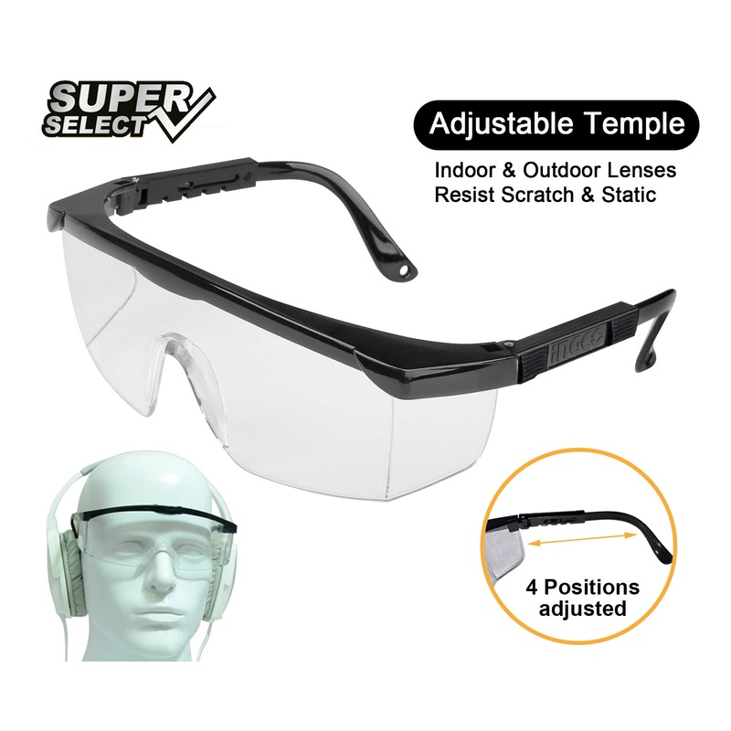 Ingco HSG142 Safety Shades / Goggles (SS)