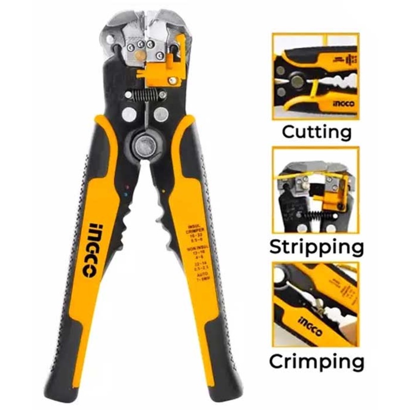 Ingco HWSP102418 3in1 Automatic Wire Stripper