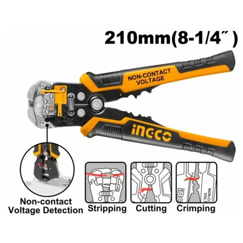 Ingco HWSP102429 4in1 Automatic Wire Stripper