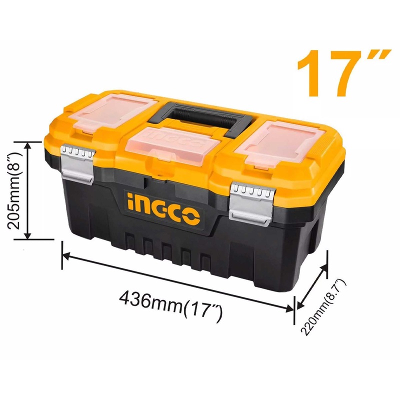 Ingco PBX1702 Plastic Tool Box 17"