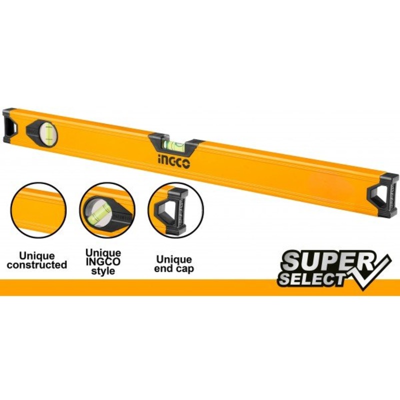 Ingco Spirit Aluminum Level Bar (SS)