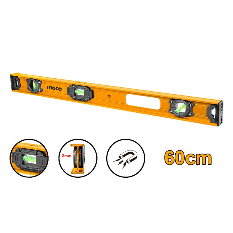 Ingco Spirit Level bar (Magnetic)
