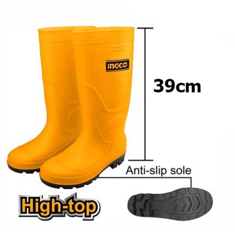 Ingco SSH092L Rain Boots Virgin PVC / Nitrile (Bota)