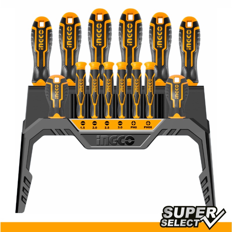 Ingco HKSD1428 14pcs Screwdriver Set & Precision Screwdriver Set (SS)