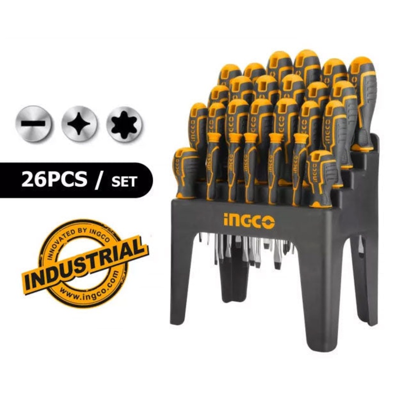 Ingco HKSD2628 26pcs Screwdriver Set