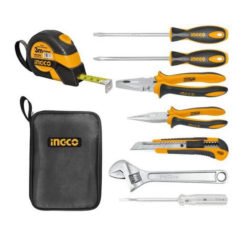 Ingco HKTH10808 8pcs Hand Tools Set